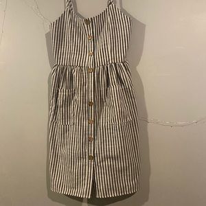 ⭐️ 3 for $10 Paper bag (ish) Striped Dress